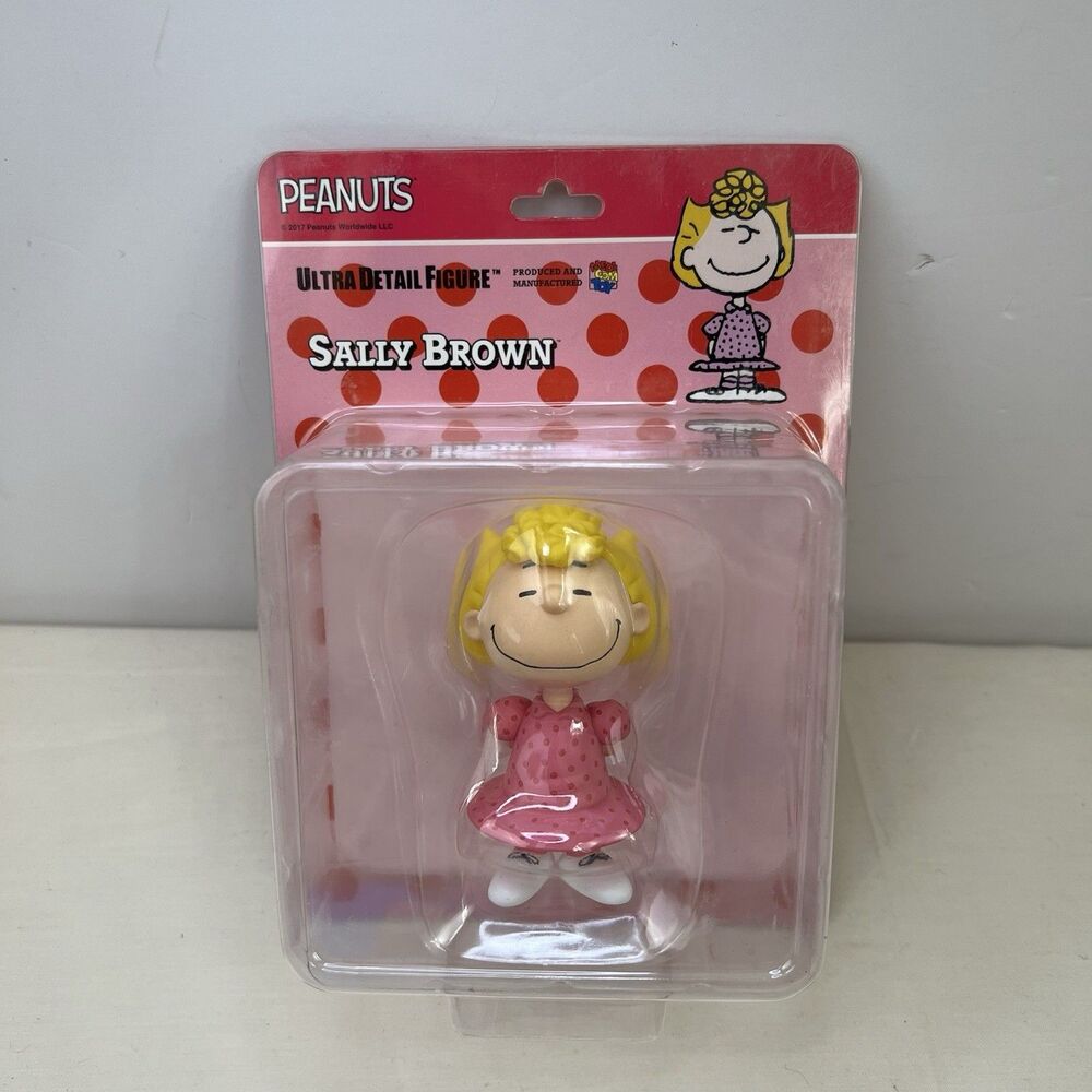 2017 Medicom Toy Peanuts Sally Brown Ultra Detail Figure - No. 378 Pink Adorable